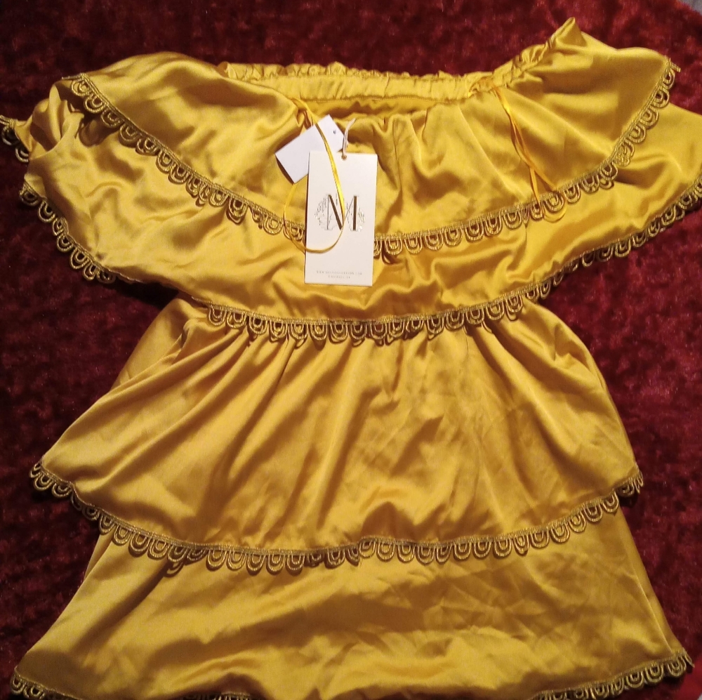 Mestiza New York Fina Tiered Ruffle Mini